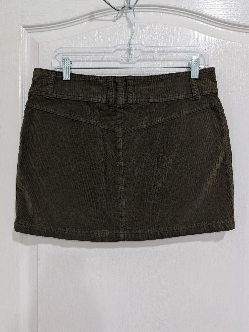 We the Free Button-Front Corduroy Mini Skirt